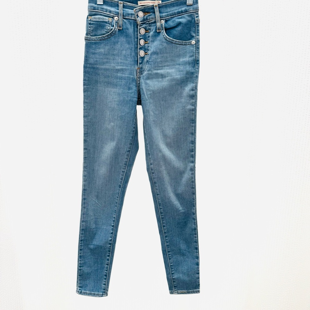 Levi’s Mile High Skinny Cropped Jeans Size 24